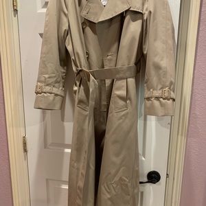Cream London Fog Coat